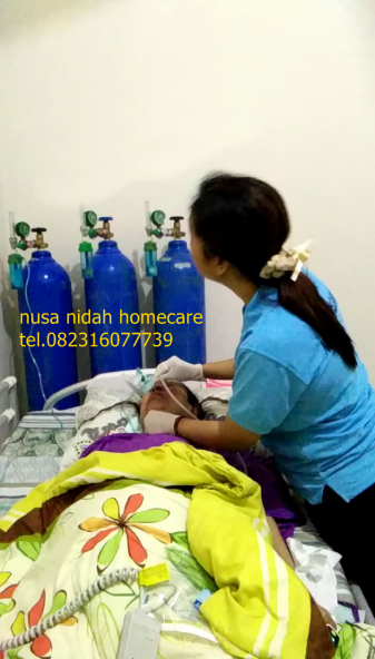 pasang kateter pasien homecare